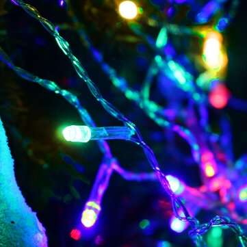 2M*3M 288LED Outdoor Christmas Xmas Wedding Party Fairy String Curtain Hangi... (COLOR.: MULTICOLOR)