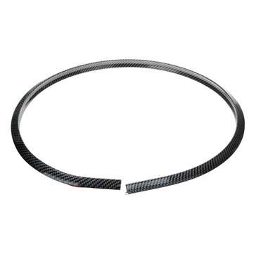 2PCS 1.5M Universal Rubber Car Mudguard Trim Strip Wheel Arch Protection Moldings