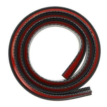 2PCS 1.5M Universal Rubber Car Mudguard Trim Strip Wheel Arch Protection Moldings
