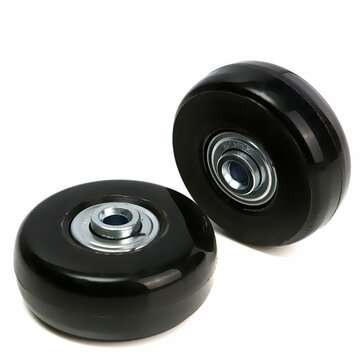 2pcs  Luggage Suitcase Replacement Wheels Axles Deluxe Repair 5022mm