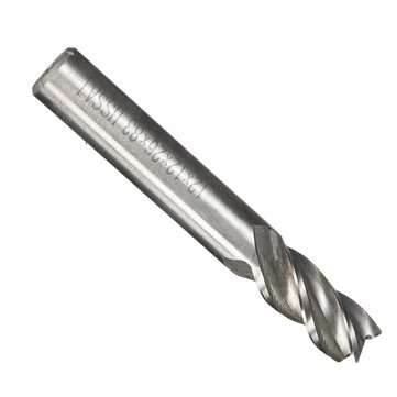2Pcs 12mm HSS CNC Straight End Mill 4 Flute Milling End Mill Cutter Drill Bit Tool