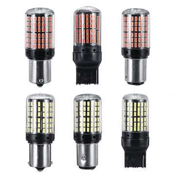 2PCS 1156 1157 7440 SMD LED Turn Signal Lights Brake Reverse Lamp Re... (TYPE: 7440 | COLOR1: WHITE)