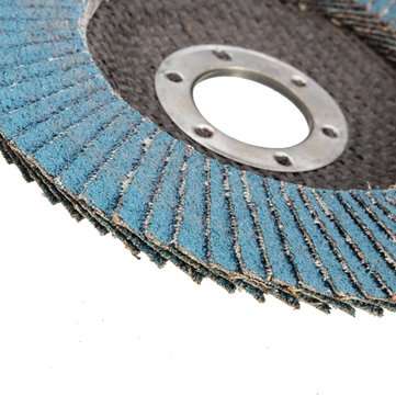 2pcs 115mm Flap Sanding Disc 60 Grit Angle Grinder Wheel Grinding Polishing Wheel