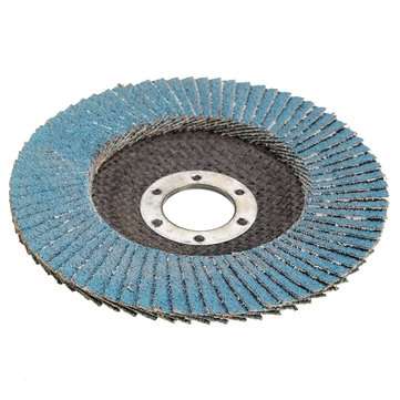 2pcs 115mm Flap Sanding Disc 60 Grit Angle Grinder Wheel Grinding Polishing Wheel