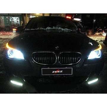 2PCS 12V 2W Car Daytime Running DRL Fog White 16 LED Light Lamp