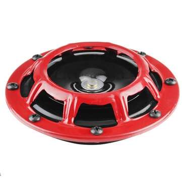 2pcs 12V 130dB High Low Horn Horn Pressure Whistle Horn For Car Truck Motorcycle Waterproof