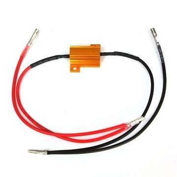 2Pcs 12V Motorcycle Light Aluminium Resistor Flasher Relay QUAD ATV