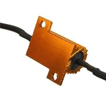 2Pcs 12V Motorcycle Light Aluminium Resistor Flasher Relay QUAD ATV