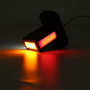 2PCS 12V-24V LED Side Marker Lights Indicator Rubbers Lamp Trailer Truck Outline