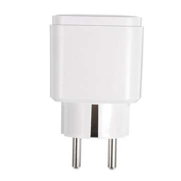 2pcs 15A EU DoHome HomeKit WiFi Smart Plug Home Power Switch Socket Outle 2.4GHzNet Works with Alexa