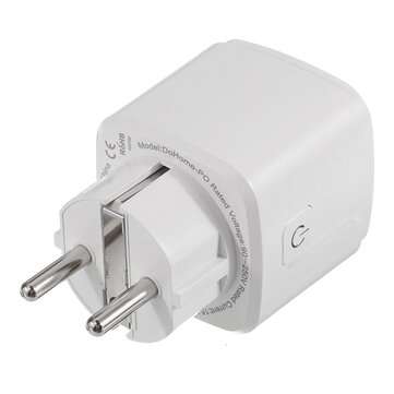 2pcs 15A EU DoHome HomeKit WiFi Smart Plug Home Power Switch Socket Outle 2.4GHzNet Works with Alexa