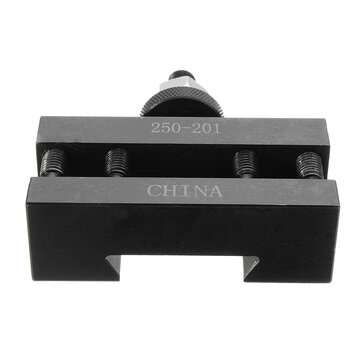 2pcs 250-201 Turning and Facing Holder Quick Change Tool Post and Tool Holder Lathes Kit