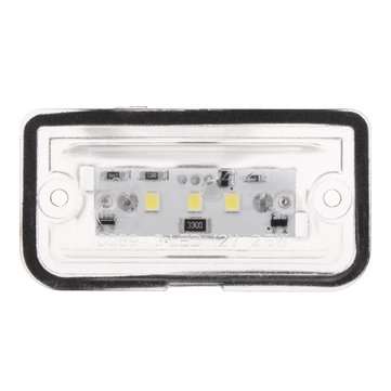 2Pcs 3SMD LED License Plate Lights for Mercedes CLK280 500 W209 C209 02-09