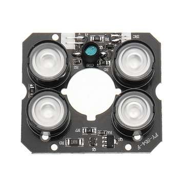 2Pcs 4 Array IR LEDs IR Infrared Illuminator Board for Security Bullet Indoor Outdoor CCTV Camera