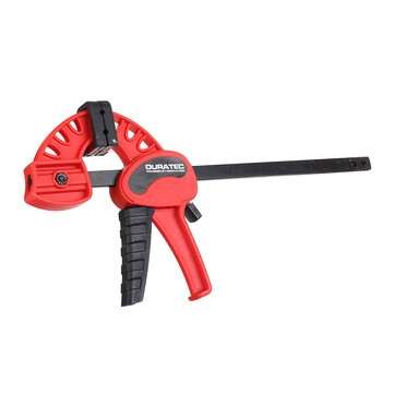2Pcs 4 inch Quick Release Speed Squeeze Wood Working Work Bar F Clamp Clip Kit Spreader Clamps Gadge