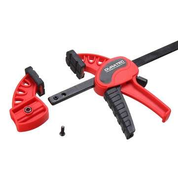 2Pcs 4 inch Quick Release Speed Squeeze Wood Working Work Bar F Clamp Clip Kit Spreader Clamps Gadge