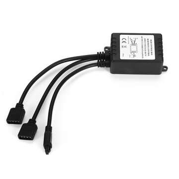 2PCS 50CM DC5V USB Powered LED Strip Light Waterproof 5050 RGB Computer TV Backlight Kit + Remote Co