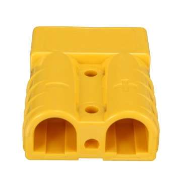 2Pcs 50A  DC12/24V Anderson Style Plug Connectors Anderson Power Plug 4X Terminals Yellow
