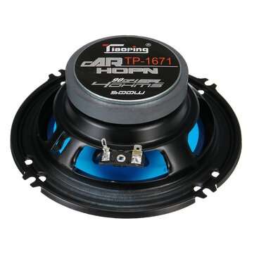 2PCS 6 Inch 500W 2 Way Universal Car Coaxial Speaker Loudspeaker Auto Audio Stereo Full Range Freque