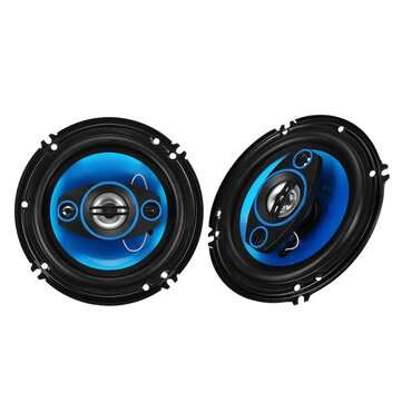 2PCS 6 Inch 500W 2 Way Universal Car Coaxial Speaker Loudspeaker Auto Audio Stereo Full Range Freque