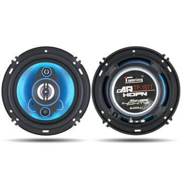 2PCS 6 Inch 500W 2 Way Universal Car Coaxial Speaker Loudspeaker Auto Audio Stereo Full Range Freque