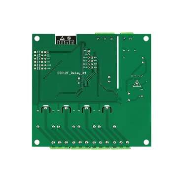 2Pcs AC/DC Power Supply ESP8266 WIFI Four-way Relay Module ESP-12F Development Board Secondary Devel