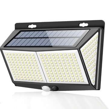 2Pcs ARILUX 8W 288LED Solar Wall Light Motion Sensor Garden Courtyard Path Lamp 3 Modes Waterproof I