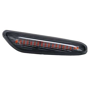 2Pcs Car 18 LED Smoke Turn Indicator Signal Side Marker Lights Front Left Right Lamps for BMW E82 E8
