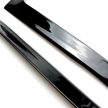 2Pcs Car Black Gloss Black Rear Window Side Spoiler Wing Canards Splitter For VW Golf 6 MK6 2008-201