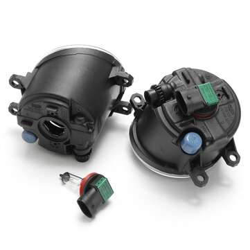 2Pcs Car Fog Lamp With Cover Frame H11 Light Bulbs Switch Wire Harness Relay Kit For Corolla 2011-20