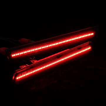 2pcs Car Led Rear Side Marker Light Somke For Dodge Challenger 2015-2018 68195788AB 68195789AB