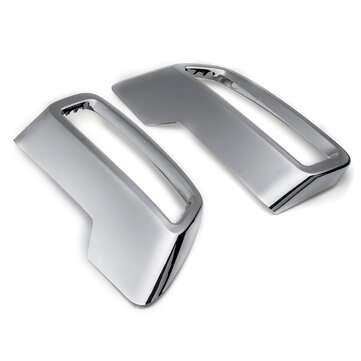 2Pcs Car Rear Exhaust Muffler End Pipe Cover For Peugeot 3008 5008 Allure 2017-2019