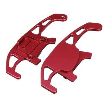 2Pcs Car Steering Wheel Paddle Extend Shifter Replacement Red For VW GOLF GTI R GTD GTE MK7 7 POLO G
