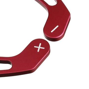2Pcs Car Steering Wheel Paddle Extend Shifter Replacement Red For VW GOLF GTI R GTD GTE MK7 7 POLO G