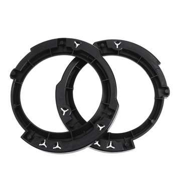 2Pcs Car Replacement Headlights Brackets Light Base Left & Right Black For Jeep Wrangler JK 2007-201