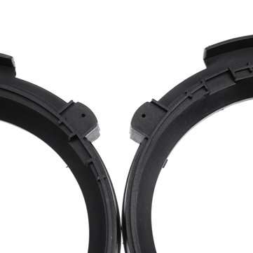 2Pcs Car Replacement Headlights Brackets Light Base Left & Right Black For Jeep Wrangler JK 2007-201