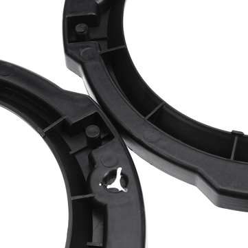 2Pcs Car Replacement Headlights Brackets Light Base Left & Right Black For Jeep Wrangler JK 2007-201