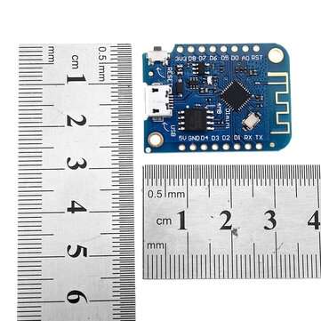 2pcs D1 Mini V3.0.0 WIFI Internet Of Things Development Board Based ESP8266 4MB MicroPython Nodemcu