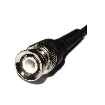 2Pcs DANIU P1013 BNC Q9 Male Plug To BNC Q9 Male Plug Oscilloscope Test Probe Cable Lead 100CM