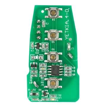 2Pcs DANIU Universal Cloning Cloner 433mhz Electric Gate Garage Door Remote Control Key Fob