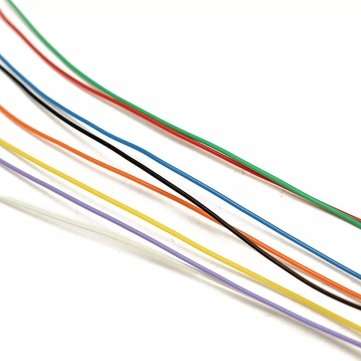 2Pcs DANIU 250M 8-Wire Colored Insulated P/N B-30-1000 30AWG Wire Wrapping Cable Wrap Reel