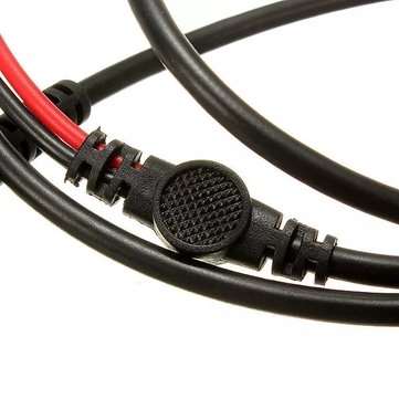 2pcs DANIU BNC Male Plug Q9 to Dual Hook Clip Test Probe Cable Leads
