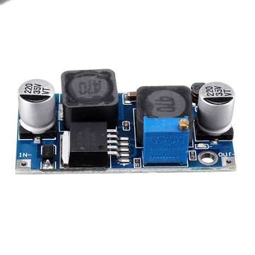 2Pcs DC-DC Boost Buck Adjustable Step Up Step Down Automatic Converter XL6009 Module Suitable For So