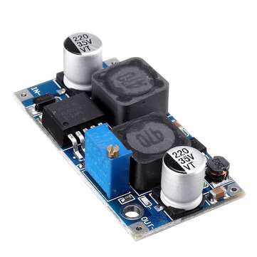2Pcs DC-DC Boost Buck Adjustable Step Up Step Down Automatic Converter XL6009 Module Suitable For So
