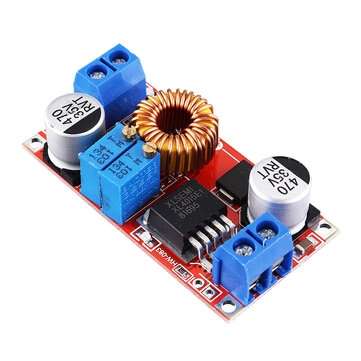 2Pcs DC-DC 5-32V to 0.8-30V Power Supply Step Down Module Adjustable Buck Regulator 5A Constant LED