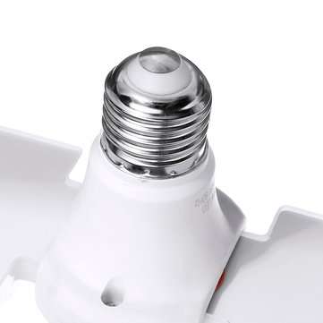 2PCS E27 High Bright LED Garage Lights Deformable Ceiling Light Workshop Lamps Night Light