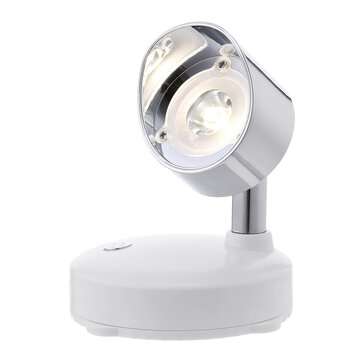 2PCS Elfeland Battery Powered LED Cabinet Light Remote Control Spotlighting for Showcase Home Hotel