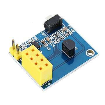 2Pcs ESP8266 ESP-01 ESP-01S DS18B20 Temperature WiFi Wireless Node Module Internet of Things