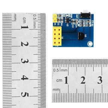 2Pcs ESP8266 ESP-01 ESP-01S DS18B20 Temperature WiFi Wireless Node Module Internet of Things
