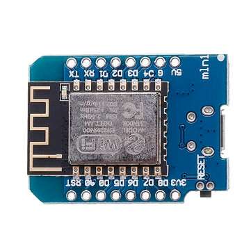2Pcs Geekcreit D1 mini V2.2.0 WIFI Internet Development Board Based ESP8266 4MB FLASH ESP-12S Chip